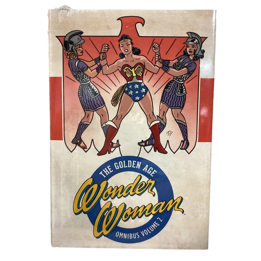 Wonder Woman Golden Age Omnibus Vol 2 comic book collection display