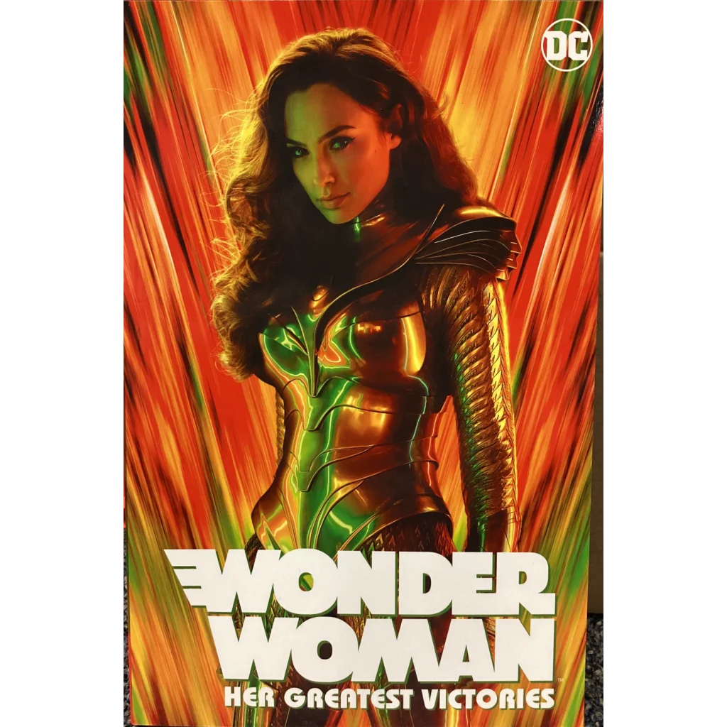 Wonder Woman in golden armor from the Wonder Woman Golden Armor Comic Collection by Superstar Creators