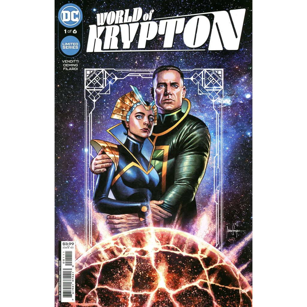 World of Krypton #1 (of 6) CVR A Mico Suayan | Unknown Comics Exclusive | vintageantiquesgifts.com