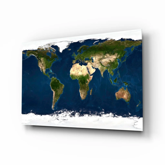 Stunning World Map Canvas Wall Art for Your Space | Insigneart USA | vintageantiquesgifts.com