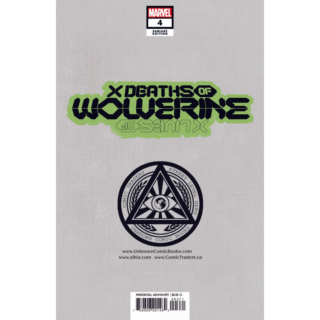 Marvel comic book X Deaths of Wolverine Issue 4 with epic Krakoa battle scene