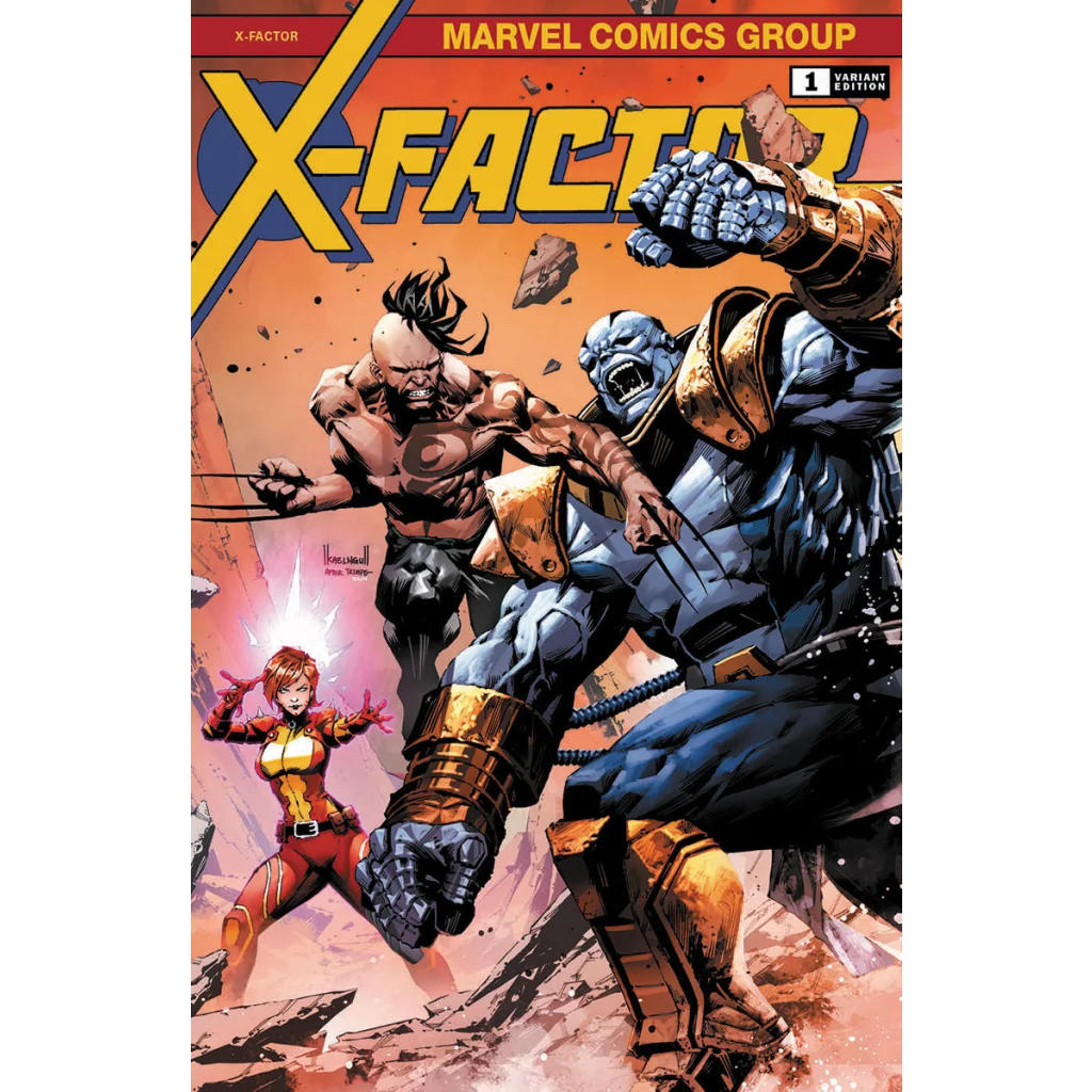 Comic book featuring X-Factor variant edition from Unknown Comics Kael Ngu Exclusive