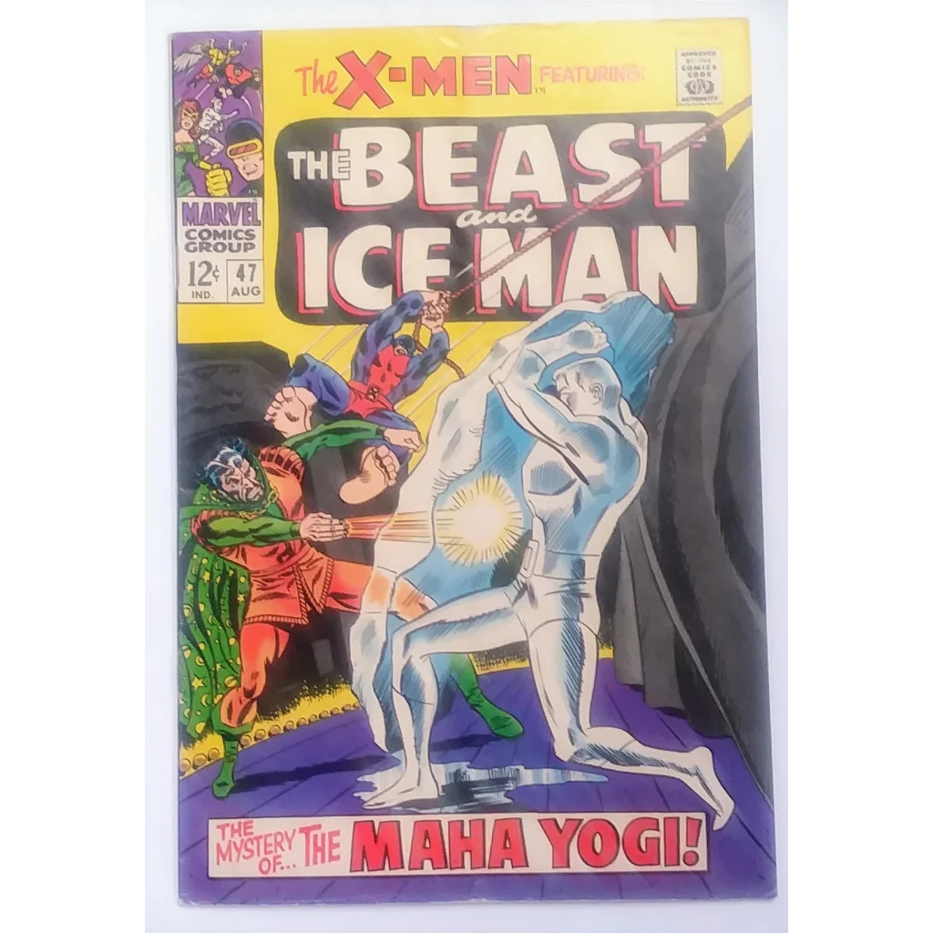 1970s X-Men #47 Marvel Comics in VG- condition with Beast and Iceman