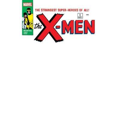 X-MEN #1 FACSIMILE EDITION BLANK UNKNOWN COMICS EXCLUSIVE 2023