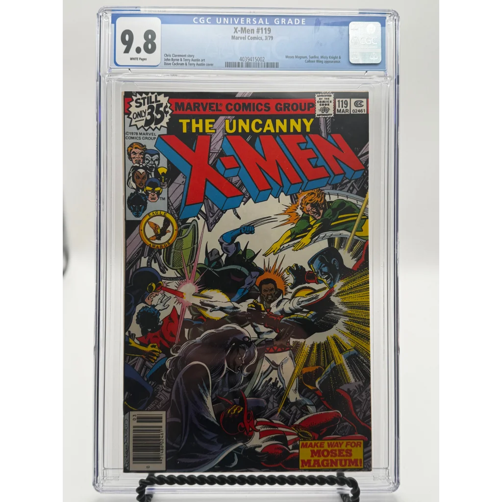 X-Men #119 CGC 9.8 blue label Terry Austin Marvel comic gem