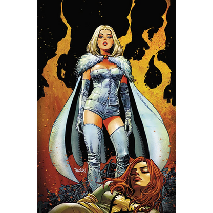 Silver and white armored suit with cape from X-Men #131 facsimile unknown comics Dan Panosian virgin variant