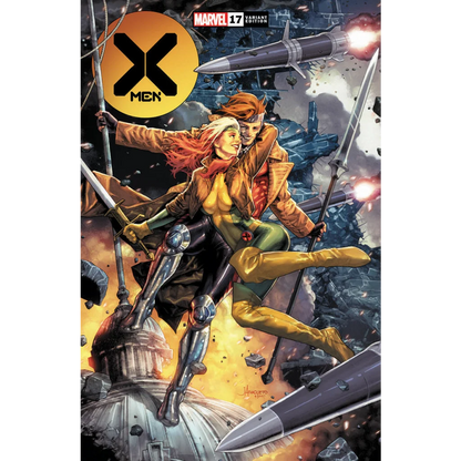 X-Men #17 comic book featuring Storm in an epic Marvel adventure cover art