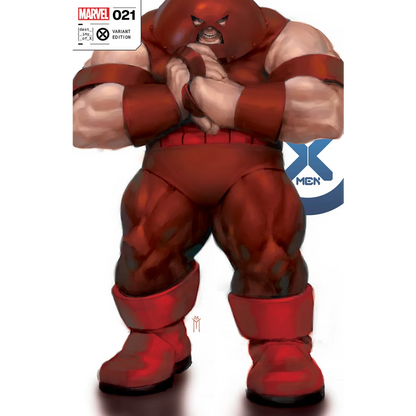 X-Men #21 Juggernaut Variant Cover comic book featuring Lord of the Brood Finale