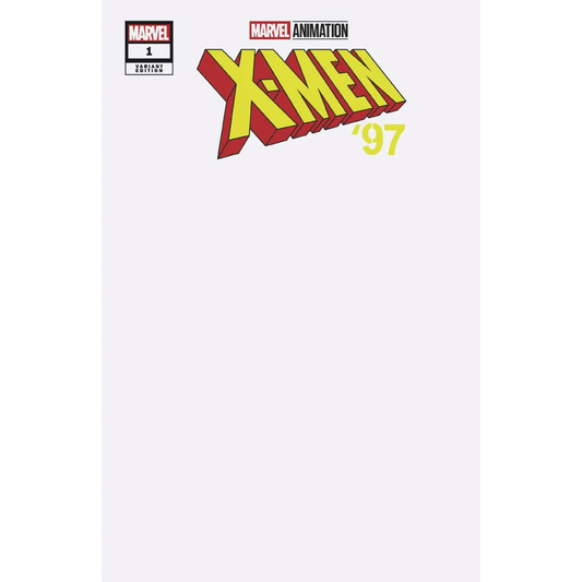 X-MEN '97 #1 BLANK COVER 3RD PRINTING VARIANT (06/26/2024)
