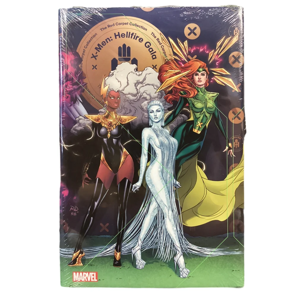 Shrink wrapped X-Men Hellfire Gala comic book from the X-Men Universe collection