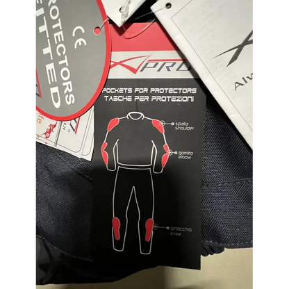 XPRO Ski Jacket heavy lining with motorcycle riding suit pockets for padding style