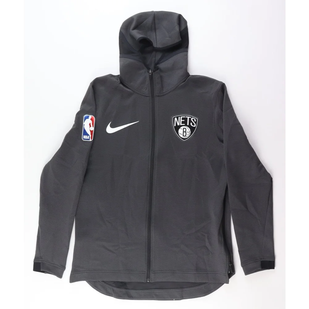 Yakuba Ouattara Brooklyn Nets Nike jacket with Steiner LOA and fanatics hologram