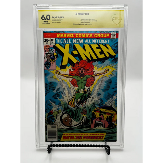 Yellow label X-Men 101 Dave Cockrum graded comic CBCS 6.0 in case