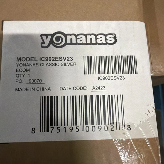 Yonanas electric healthy frozen fruit dessert maker classic silver model