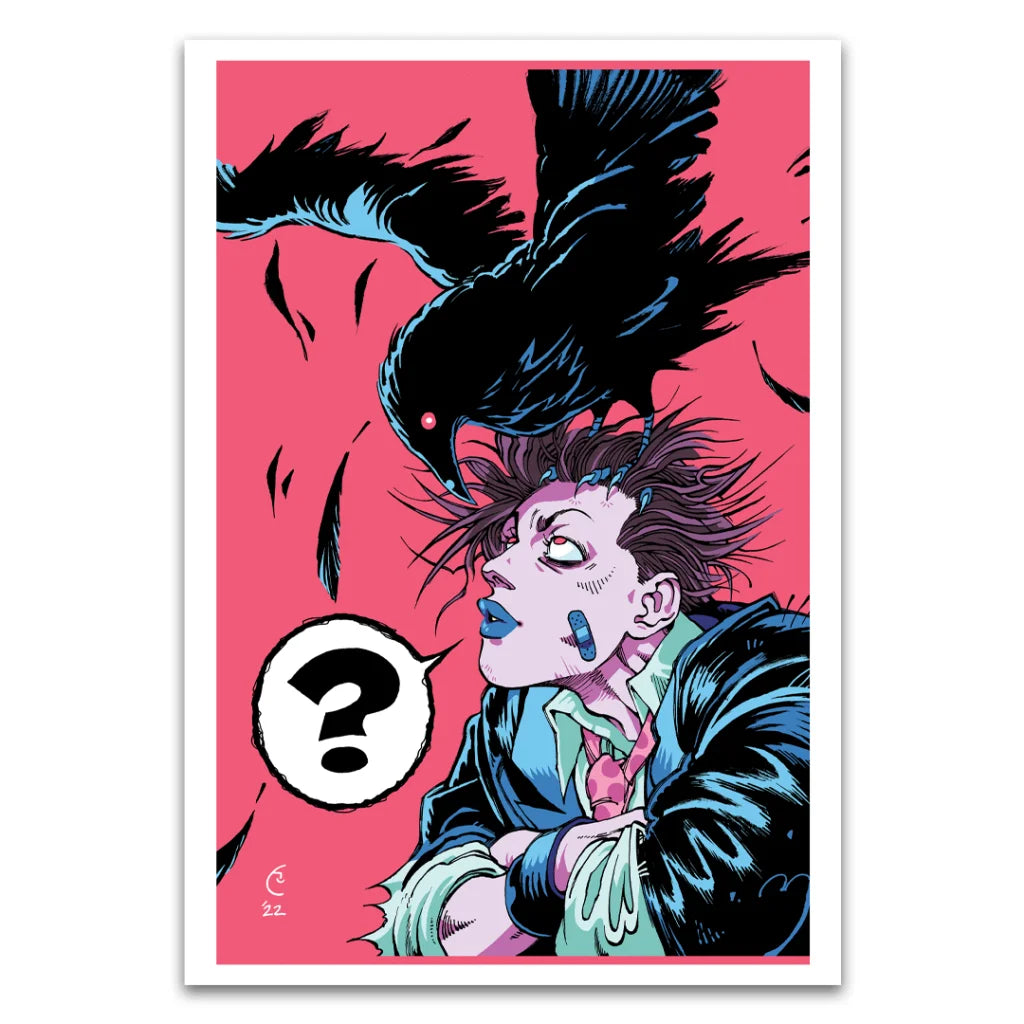 Vibrant comic-style YUNGBLUD Twisted Tales Deluxe Edition graphic novel art featuring Annapaola Martello and Vasilis Lolos