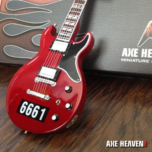 Zacky Vengeance mini guitar by Axe Heaven® with 6661 label