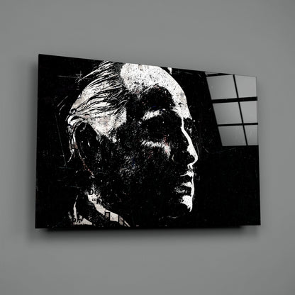 Mafia Boss  Glass Wall Art