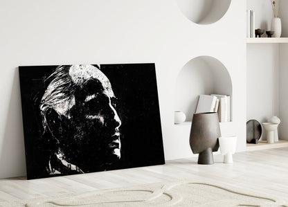 Mafia Boss  Glass Wall Art