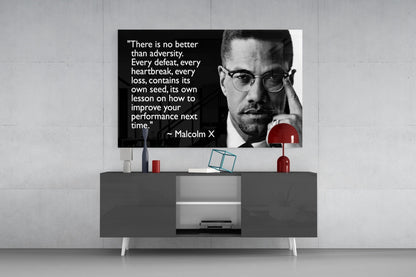 Words of Justice Glass Wall Art