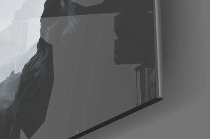 Words of a Silver Screen Siren Glass Wall Art