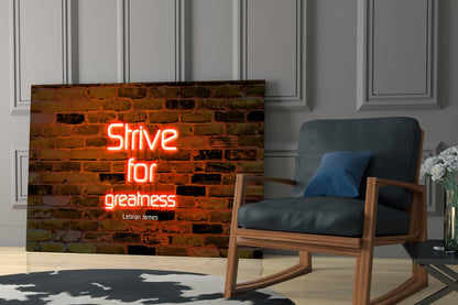 Words of a Basketball Champion Glass Wall Art