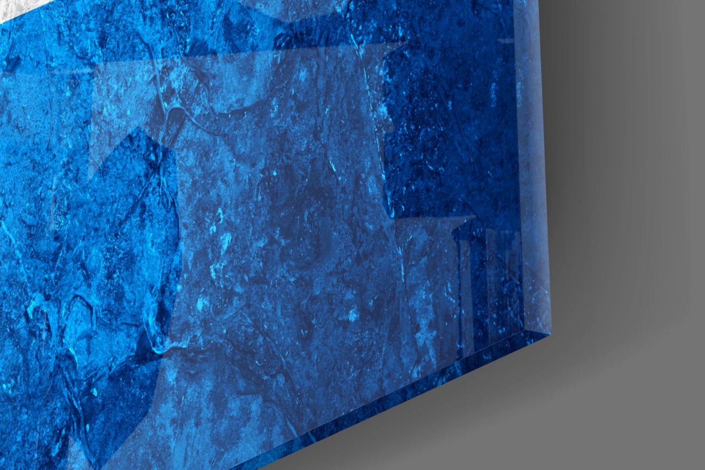 Stone Texture Paraguay Emblem Flag Glass Wall Art