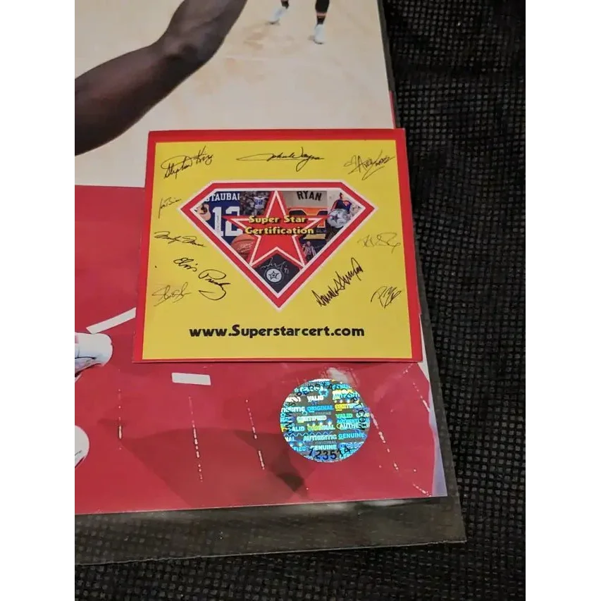 Zion Williamson signed 8x10 photo with certification and hologram sticker for authenticity