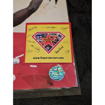 Zion Williamson signed 8x10 photo with certification and hologram sticker for authenticity