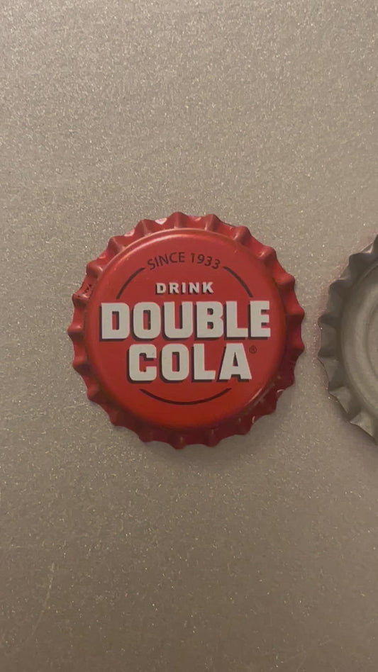 Vintage NOS 1980s Double Cola Bottle Cap • Chattanooga, Tennessee 🥤