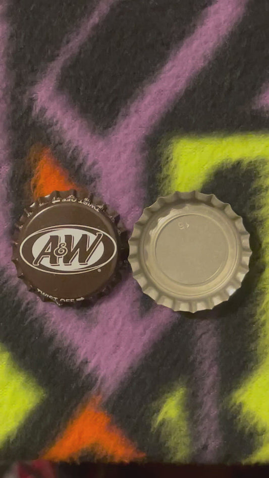 Vintage NOS A&W Root Beer Bottle Cap Texas Soda History • Dr Pepper Era 🥤