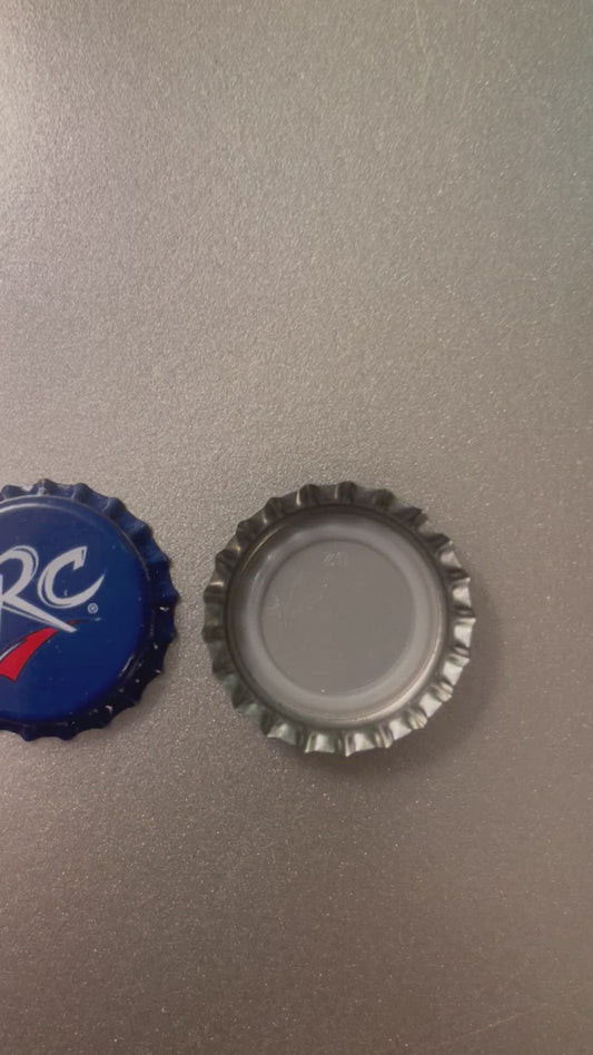 Vintage 1980s RC Royal Crown Cola Bottle Cap 🥤 Dr Pepper Bottling, West Jefferson, NC
