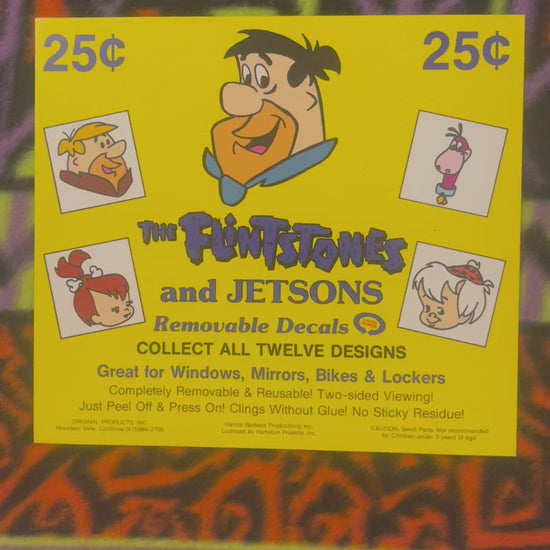 Vintage Flintstones and Jetsons, Hanna Barbara Store Display 1980s Vintage Advertisements Antique Vintage Collectibles Vintage and Antique Gifts