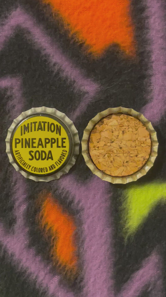 Vintage Imitation Pineapple Soda Cork Bottle Cap – Late 1930s–1940s 🥤