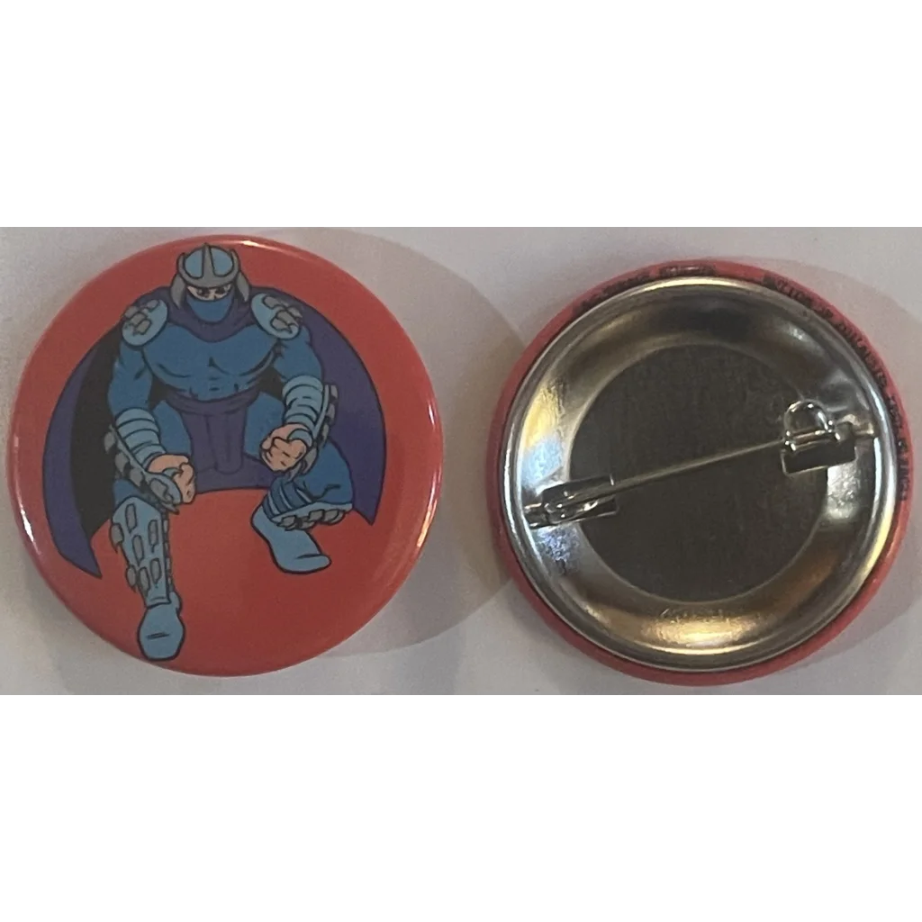 Rare Vintage Teenage Mutant Ninja Turtles Movie Pin Shredder 1990 TMNT Collectibles and Antique Gifts Home page Pin: