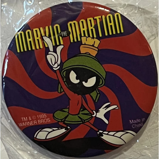 Vintage 1995 Looney Tunes Pin Marvin the Martian Unopened in Package! Collectibles Antique Misc. and Memorabilia