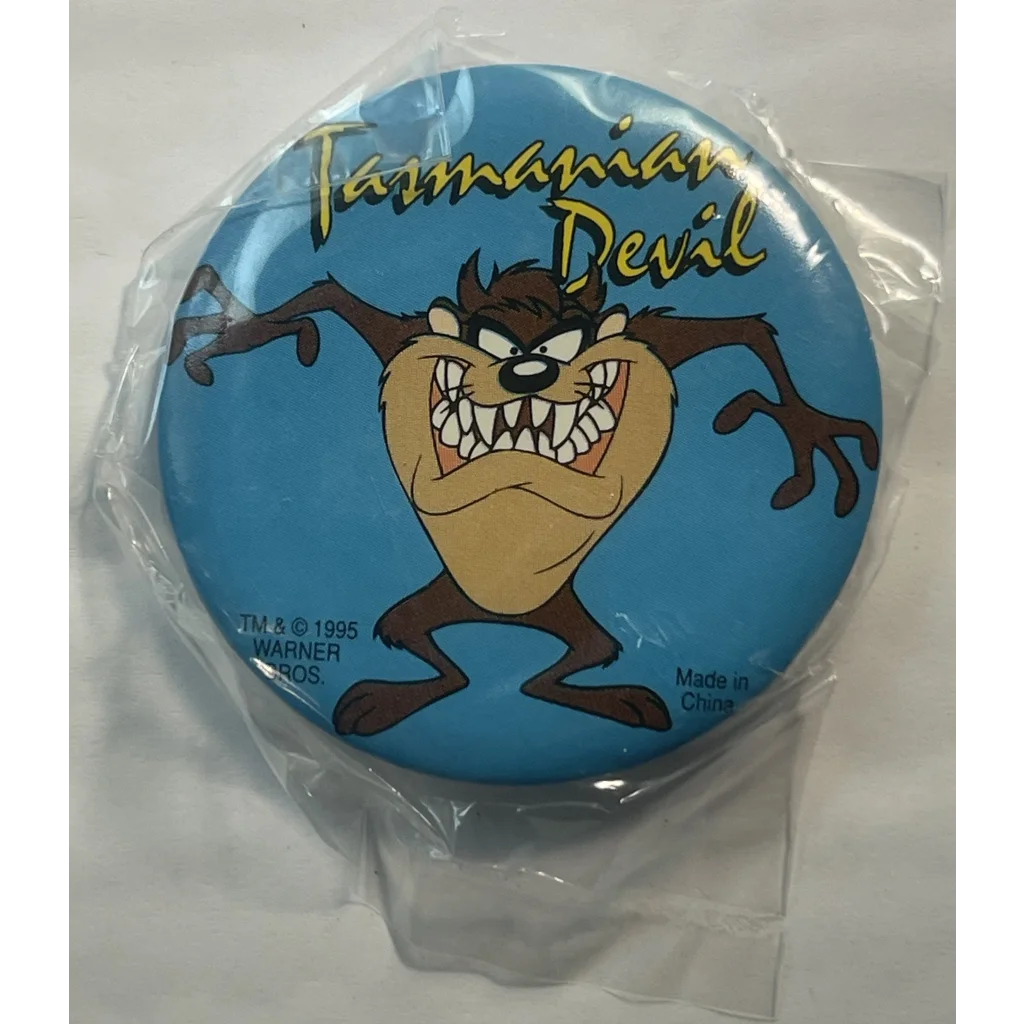 Vintage 1995 Looney Tunes Pin Tasmanian Devil Unopened in Package! Collectibles and Antique Gifts Home page Pin: Rare