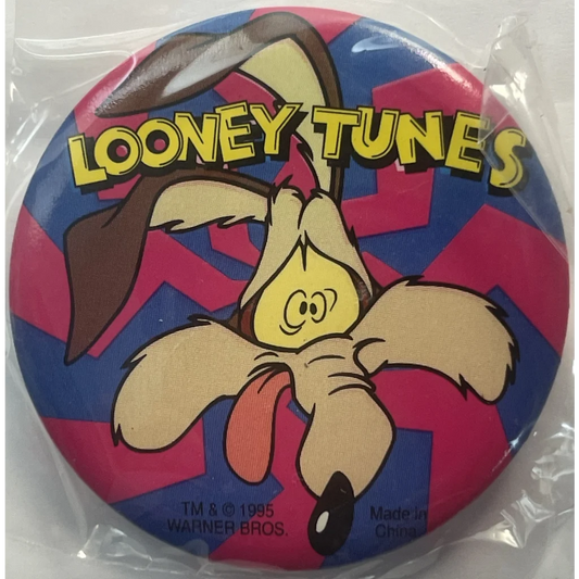 Vintage 1995 Looney Tunes Pin Wile E. Coyote Unopened in Package! Collectibles Antique Misc. and Memorabilia Rare