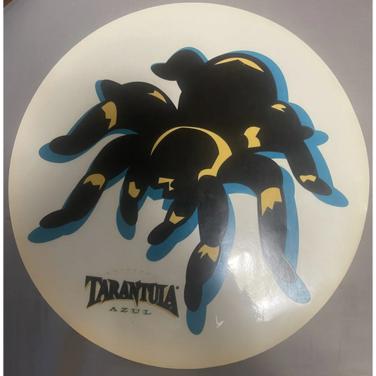 Vintage Large Tarantula Azul Tequila Advertising Display Decal - Advertisements - Antique Beer And Alcohol Memorabilia.