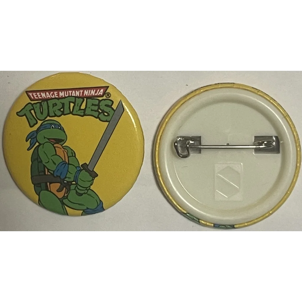 Vintage Teenage Mutant Ninja Turtles Movie Pin Leonardo 1990 Tmnt Advertisements Antique Misc. Collectibles