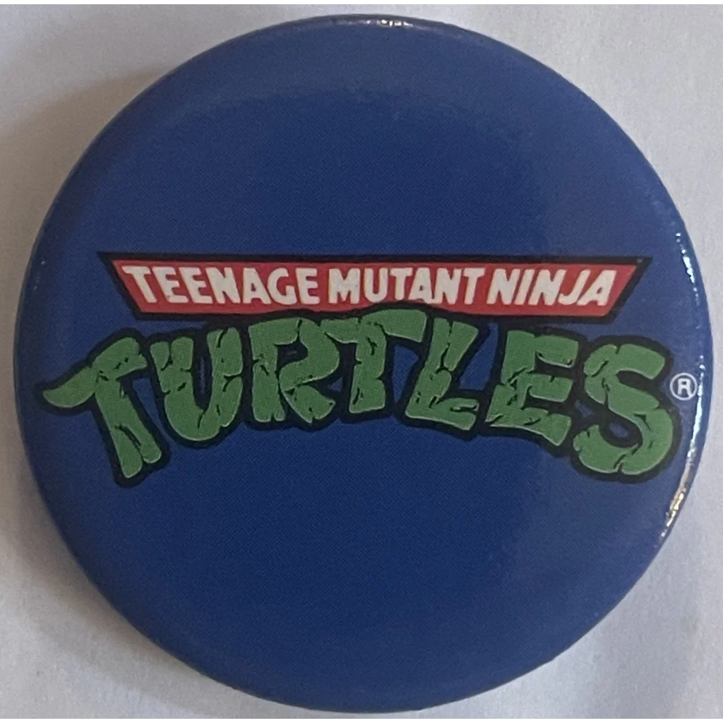 Vintage Teenage Mutant Ninja Turtles Movie Pin Logo 1990 TMNT Collectibles and Antique Gifts Home page Pin: Retro &